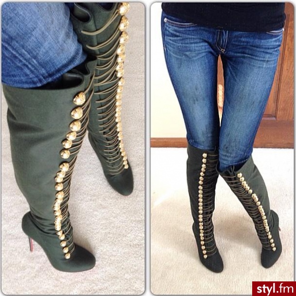 Kozaki Buty Moda