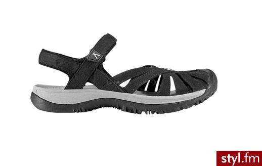 Keen Sandały W Rose Sandal Black - Sandały Buty Moda