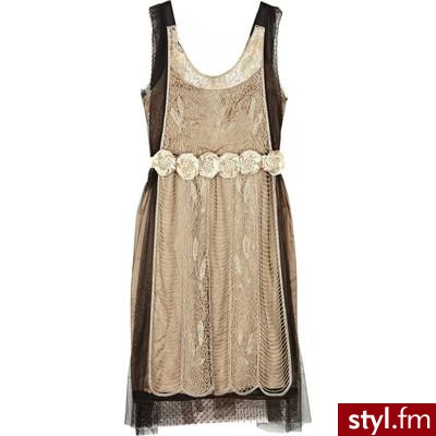 Philosophy di Alberta Ferretti Beaded mesh-layer dress - Polyvore. Pobrano ze strony: http://www.polyvore.com/philosophy_di_alberta_ferretti_beaded/thing?id=11984132 - Pozostałe Ciuchy Moda