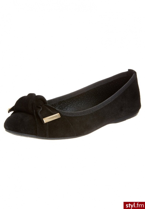 zign Baleriny czarny (4967) - Balerinki Buty Moda