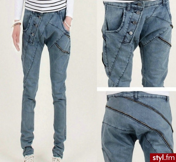 Jeansy Spodnie Moda