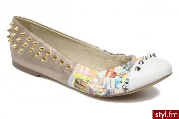 Bullboxer Balerinki Sora (Multikolor) - Balerinki Buty Moda