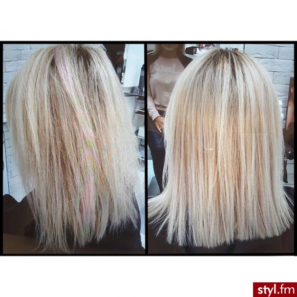 Blond Rozpuszczone Proste Na co dzień Średnie Fryzury