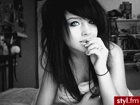 EMO Alternatywne Średnie Fryzury