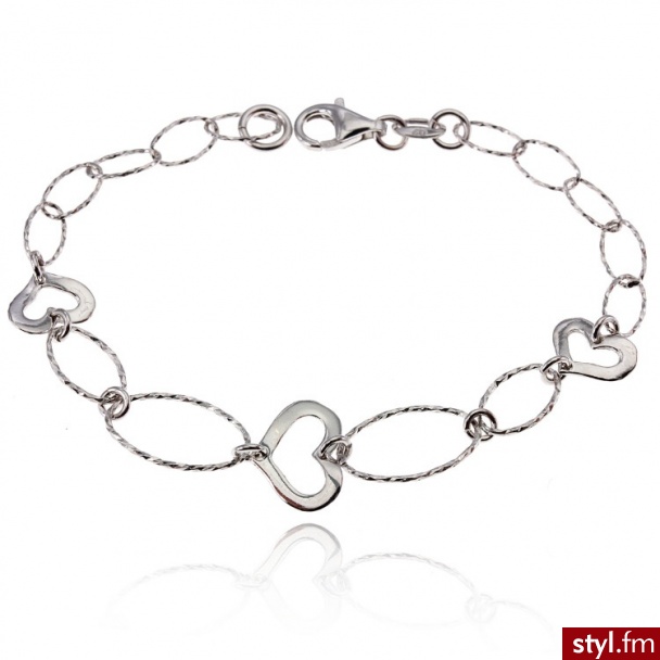 Dandelio Srebrna Bransoletka NCL-BRA-0072 - Bransoletki Biżuteria Moda