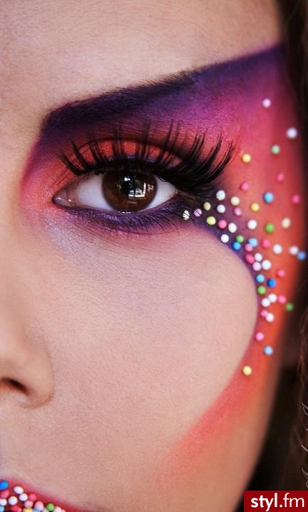 sugar rush - Artystyczne Makijaże