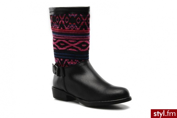 Georgia Rose PÓŁBUTY I BOTKI GUSTINE BY GEORGIA ROSE (Czarny) - Botki Buty Moda