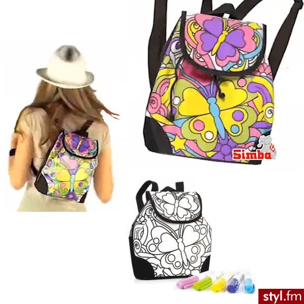 Simba Color Me Mine Plecak Do Kolorowania 6374470 - Dziecko