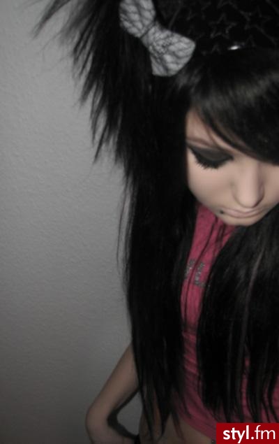 EMO Alternatywne Średnie Fryzury