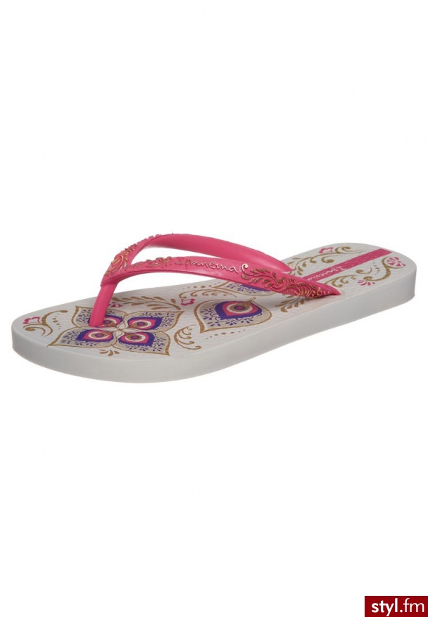 Ipanema INDIAN Japonki kąpielowe różowy 81051 - Klapki Buty Moda