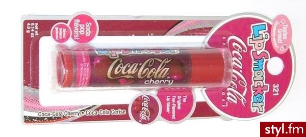 Błyszczyk do ust o smaku Coca Coli :) - Gadżety Inne Moda