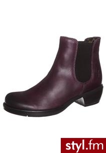 Fly London MAKE Botki lilia (P142458) - Botki Buty Moda