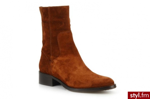Georgia Rose PÓŁBUTY I BOTKI DADOU BY (BRĄZOWY) (Brązowy) - Botki Buty Moda