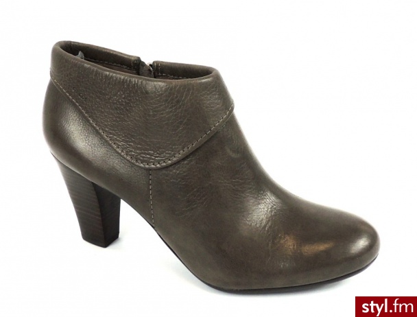Geox Botki Geox Na Obcasie 0780610D - Botki Buty Moda
