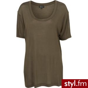 Short Sleeve Loose Fit Tee - TopShop - Polyvore. Pobrano ze strony: http://www.polyvore.com/short_sleeve_loose_fit_tee/thing?id=24407978 - Pozostałe Ciuchy Moda