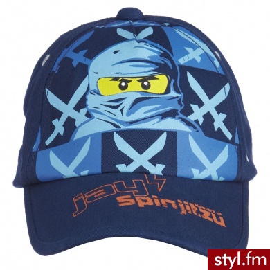 LEGO WEAR Ninjago Czapka z daszkiem ALEC 211 kolor niebieski niebieski - Nakrycia głowy Dodatki Moda