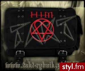 Torba HIM Heartagram red - Kosmetyki