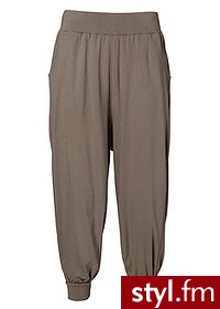 Bonprix Spodnie brunatny 963583_18159 - Pozostałe Spodnie Moda