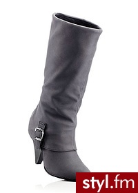 Bonprix Kozaki czarny 979413_25185 - Kozaki Buty Moda