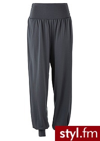 Bonprix Spodnie wellness haremki 970462_21658 - Pozostałe Spodnie Moda