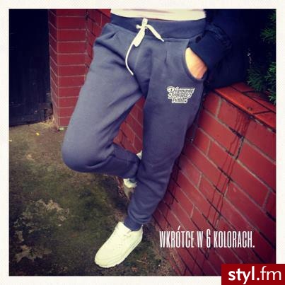 Dresowe Spodnie Moda