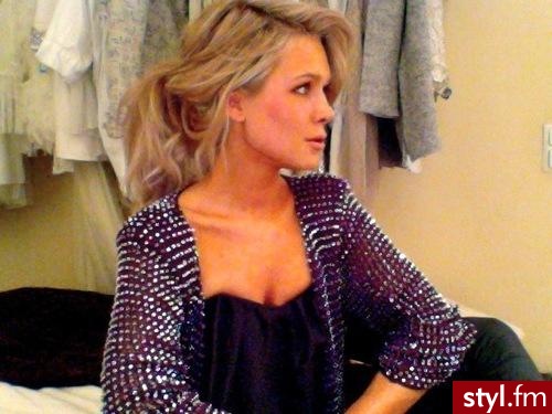 Blond Upięcie Proste Na co dzień Średnie Fryzury