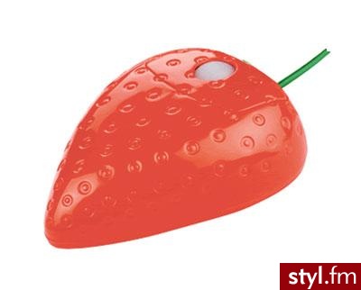 Dla wielbicieli truskawek - myszka komputerowa ;) Cena: £19.99 - Gadżety Inne Moda