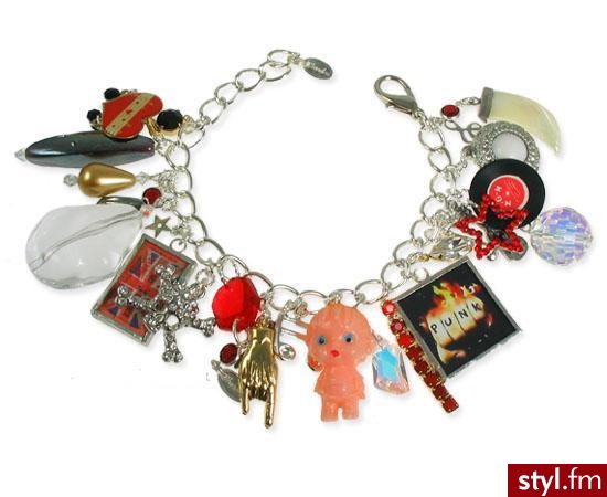 Bronsoletka w stylu 'Punk' od Leandry Holder - 198$ - Pozostałe Dodatki Moda