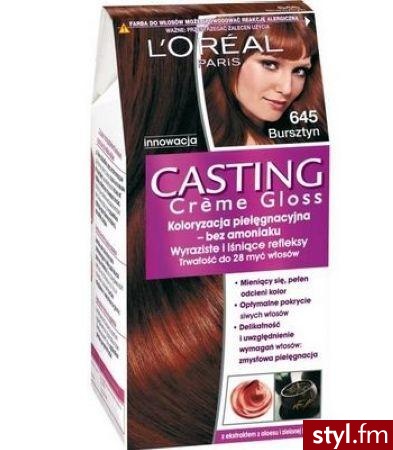 L'OREAL CASTING CREME GLOSS 645 BURSZTYN. ktoś używał tej farby? :) i jak efekt końcowy? - Misz-masz