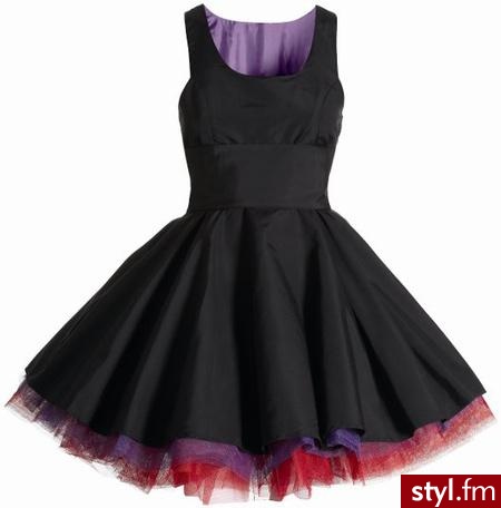 Sukienki na studniówkę: Z zabawnym tiulem, H&M, 129 zł - Styler