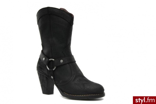 Neosens PÓŁBUTY I BOTKI PARELLADA S340 BY NEOSENS (Czarny) - Botki Buty Moda