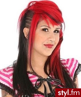 TO NIE JEST MÓJ FRYZ, WIĘC NIE MAM WIĘCEJ FOTEK! - Punk Rock Alternatywne Średnie Fryzury