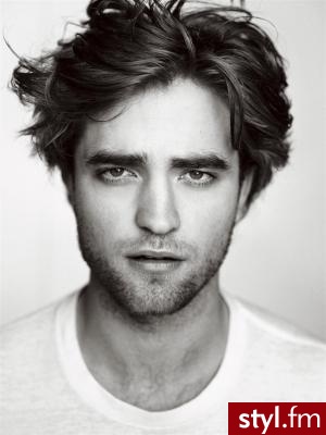 <3. Robert Pattinson! - Średnie Męskie Fryzury