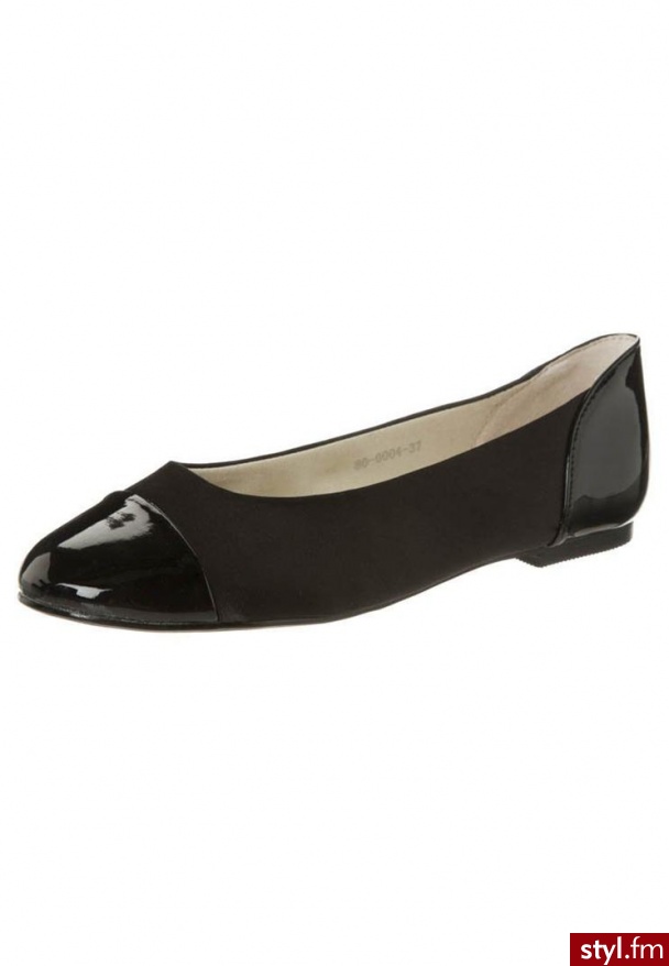 Ballerina Closet NIGHTFALL VENOM Baleriny czarny (70-0004) - Balerinki Buty Moda