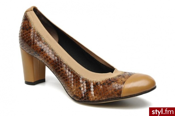 Elizabeth Stuart CZÓŁENKA HERICA 2 505 BY 67811Camel Vison - Czółenka Buty Moda