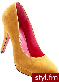 Bonprix Czółenka miodowy 958296_1625 - Czółenka Buty Moda