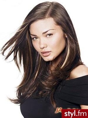 Średnie Fryzury