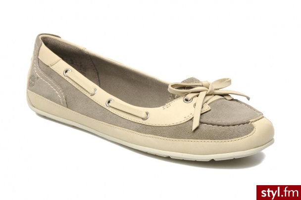 Timberland Balerinki Earthkeepers Boothbay Boat Shoe by (zielony) - Balerinki Buty Moda
