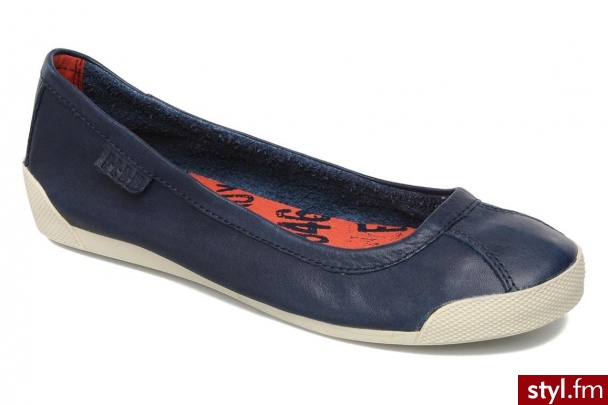 P-L-D-M Palladium Balerinki Abudabi Cash (Niebieski) - Balerinki Buty Moda