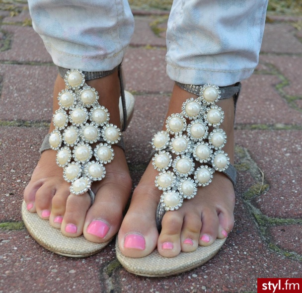 Sandały Buty Moda