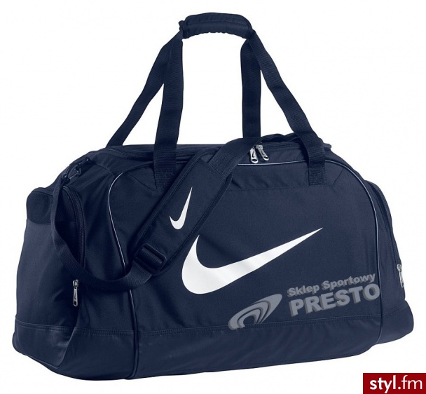 Nike Torba Club Medium Duffel 60 granatowy - Torby podróżne Torebki Moda