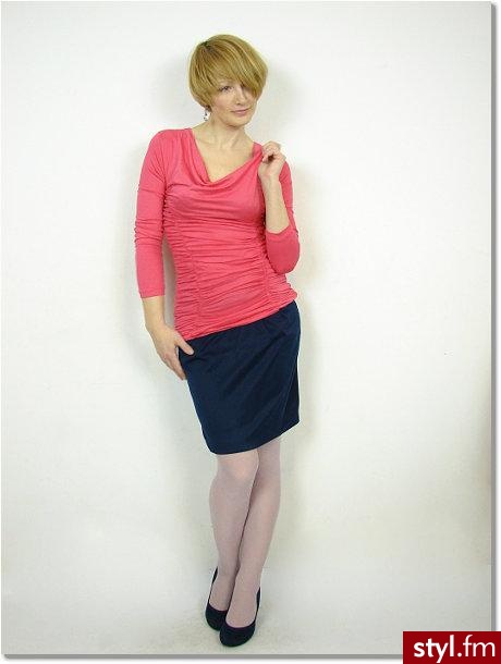 Gumka bluzka- Kufersklep - Bluzki Ciuchy Moda