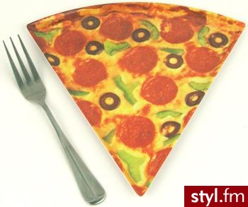 ma ktoś ochotę na pizze ? 
Zestaw 4 talerzy w cenie 9.99$ - Gadżety Inne Moda