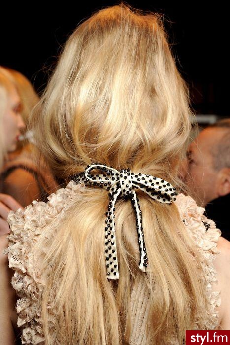 Blond Upięcie Proste Na co dzień Długie Fryzury