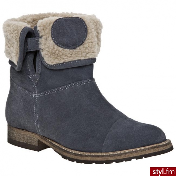 Armani Jeans Botki U5568 M9 Grey 2D - Botki Buty Moda