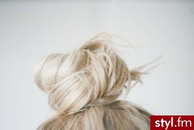 Blond Kok Proste Na co dzień Średnie Fryzury