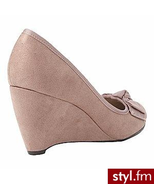 Bow Front Wedge. Buty . - Pozostałe Buty Moda