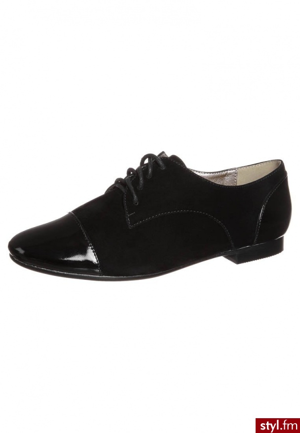 Anna Field Oksfordki czarny 1460-9 - Pozostałe Buty Moda
