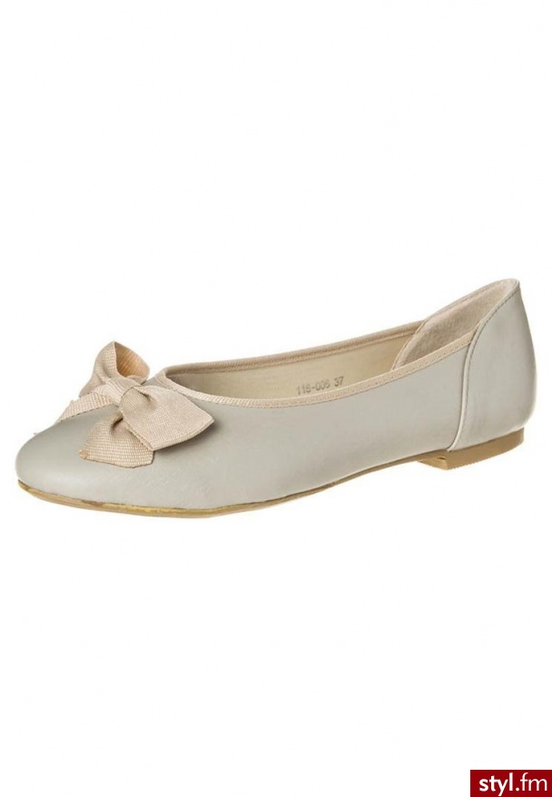 Ballerina Closet SO LONG, MARIANNE Baleriny beżowy (116-0006) - Balerinki Buty Moda