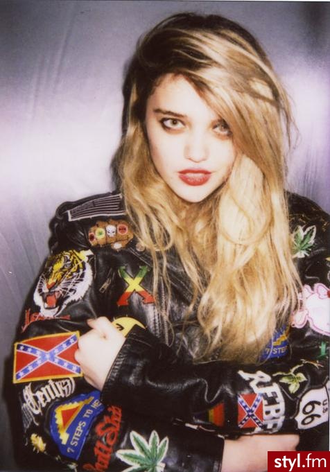 Blond Punk Rock Alternatywne Długie Fryzury